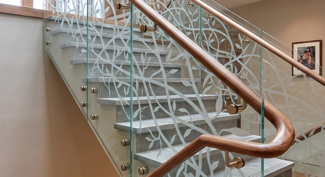 Custom decorative glass printing