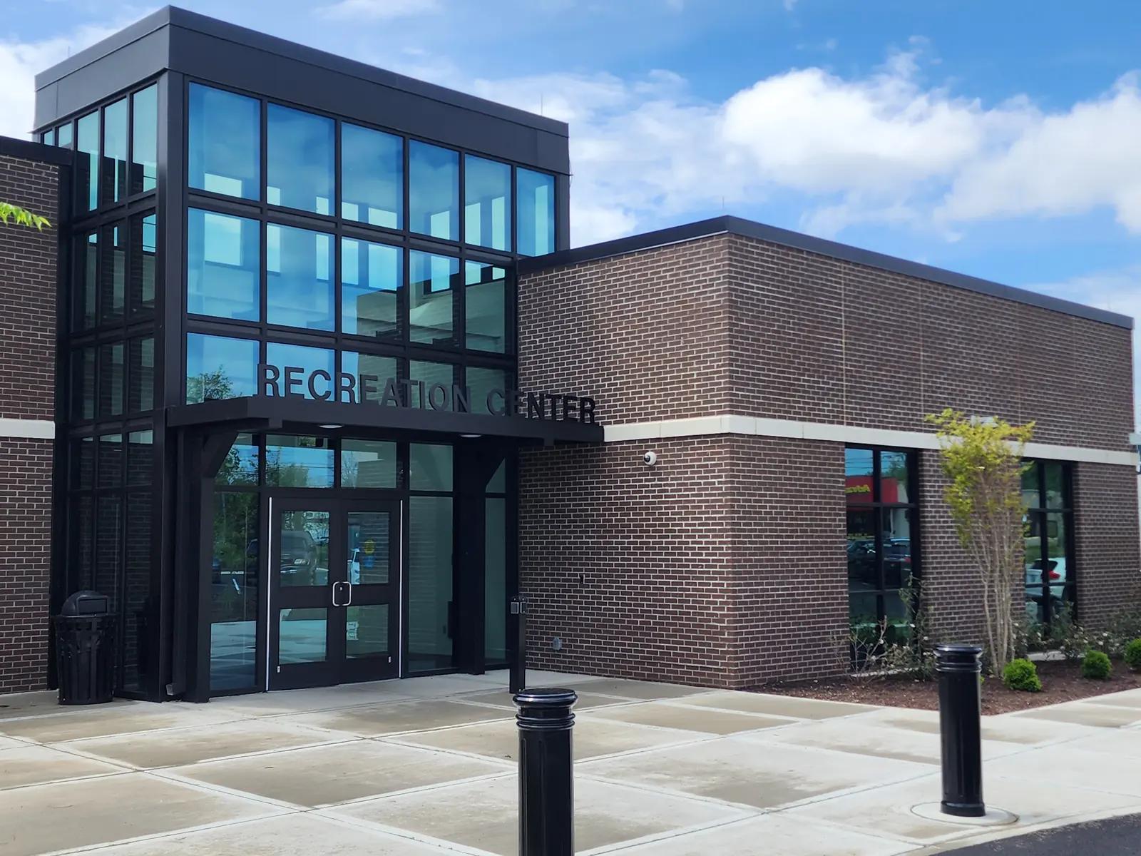 Whitehouse Recreation Center glass project