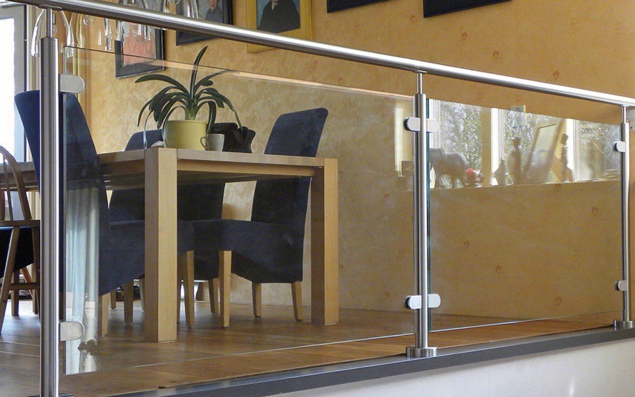 Glass hardware and custom fitting